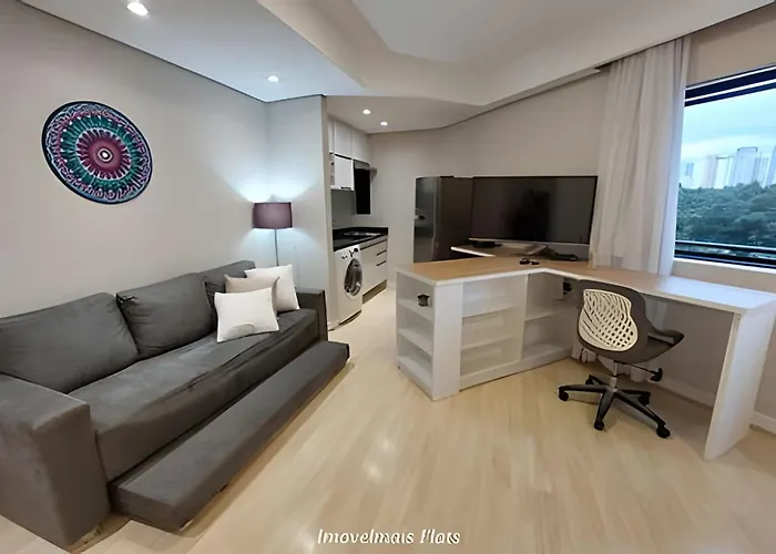 Flat no Bienal Suítes, Ibirapuera, Aeroporto, CASV São Paulo